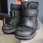 Зима ботинки ECCO 21р чоботи сапожки 