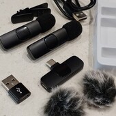 2 петличных микрофона на Type-C для YouTube, tiktok, прямых трансляций