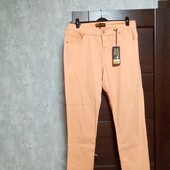 Новые брендовые коттоновые брюки р.18.