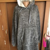 Меховушка дуже довга, плюшева, халат, плаття, худи, 2-4XL. слип, пижама, плед