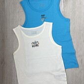 Primark.Набір майок для хлопчика 128(7-8р.)