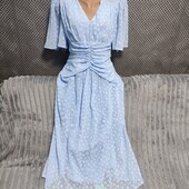 Шикарное нарядное нежное платье, р.40(евро)