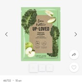 Очищувальний скраб для обличчя з яблуком та органічним кейлом Love Nature