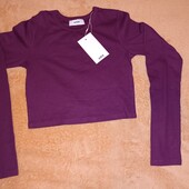 Фірмова вкорочена кофтинка в рубчик Jack&Jones в розмірі Л-ХЛ