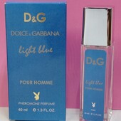 Dolce & Gabbana Light Blue pour homme 40 мл. с феромонами. Свежий аромат для энергичного мужчины.