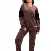 Теплий костюм в лоті темний