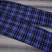 Мужские флисовые домашние пижамные штаны с карманами