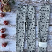 Тепленькі лосіни для дівчаток 92см. 98см. 104см. 110см.