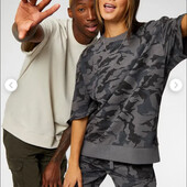 Світшот футболка оверсайз Adapt р XL ст нової камуфляж