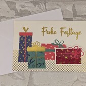 Різдвяна об'ємна листівка з конвертом Crelando Німеччина