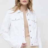 Джинсова біла куртка