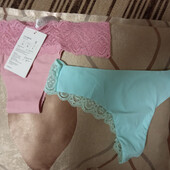 Нежные трусики - бразилианы, брифы тм Луна (Luna) размер S)