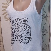 Майка с леопардом,р.12