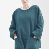 Батальная шикарная кофта овер