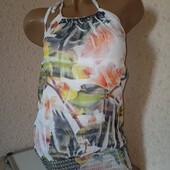 Стильна літня кофточка - туніка на резинці оазис S. Модна кофта туника 3524