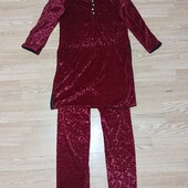 Дуже гарний велюровий костюм, xs-s-m