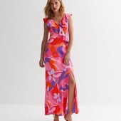 Шикарна яскрава сукня р.12