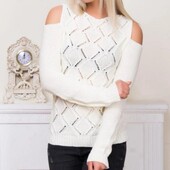 Женский вязаный свитер разные цвета новинки сезона