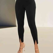 Нові лосини з розрізами xl розміру,в стегнах 116-130 см.