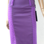 Нарядна комбінована фіолетова спідниця 42-46 розміри (36-40 євророзміри).