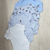 Primark.Disney baby .Набір боді 4 шт для хлопчика 74 р