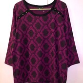 Трикотажная блузка лонгслив рукава тричетверти