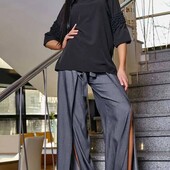 Seventeen!!! Стильна жіноча блуза в чорному кольорі