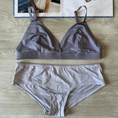 Бюстгальтер без косточек браллет и трусы
