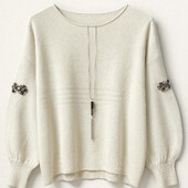 Шикарный люрексовый свитер, джемпер с ангорой, n.every day , р. m/l, наш 46-52