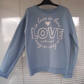 Стильний фірмовий світшот на 9-10 років