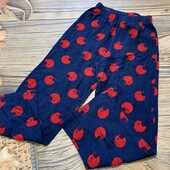 Флисовые пижамные штаны на 12/14 лет, состояние отличное