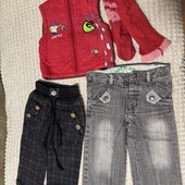 Штанці та желетка на 86/92