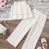 Трендовий костюм для дівчинки, 6-7 років