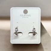 Сережки 'Xuping' Фіаніт (Родій) 062539