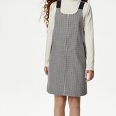 Стильний трендовий утеплений сарафан, 8-9 років