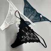 988. Стрінги мереживні 3 шт xl