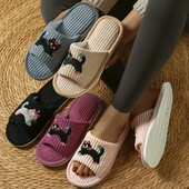 Домашние комнатные тапочки стелька 25 см. Цвет бежевый