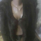 хутряна  безрукавка