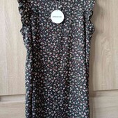 Shein брендовое стильное новое платье в цветочный принт размер евро 40/ 42