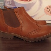 Шкіряні жіночі челсі, черевики