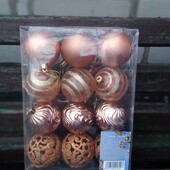 Набор новогодних шаров,6 см(12 шт)