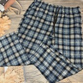 Мужские флисовые пижамные штаны размер 2ХЛ, состояние отличное