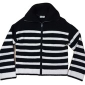 В'язана дуже тепла зіпка на блискавці розмір М