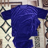 Костюм для дома фиолетового цвета, Р - 48