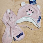 7492.Шапочка lupilu 74/80 + шарф