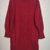 тепла в'язана сукня а новому стані 42-44-46 євр