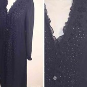 Довга натуральна сукня з вишивкою 14євр