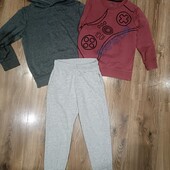 Дві кофти + штани на 122-128 см