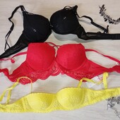 Бюстгальтер з мереживом та push-up primark. 1 на вибір