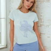 Жіноча піжама бавовна з шортами xs sinsay